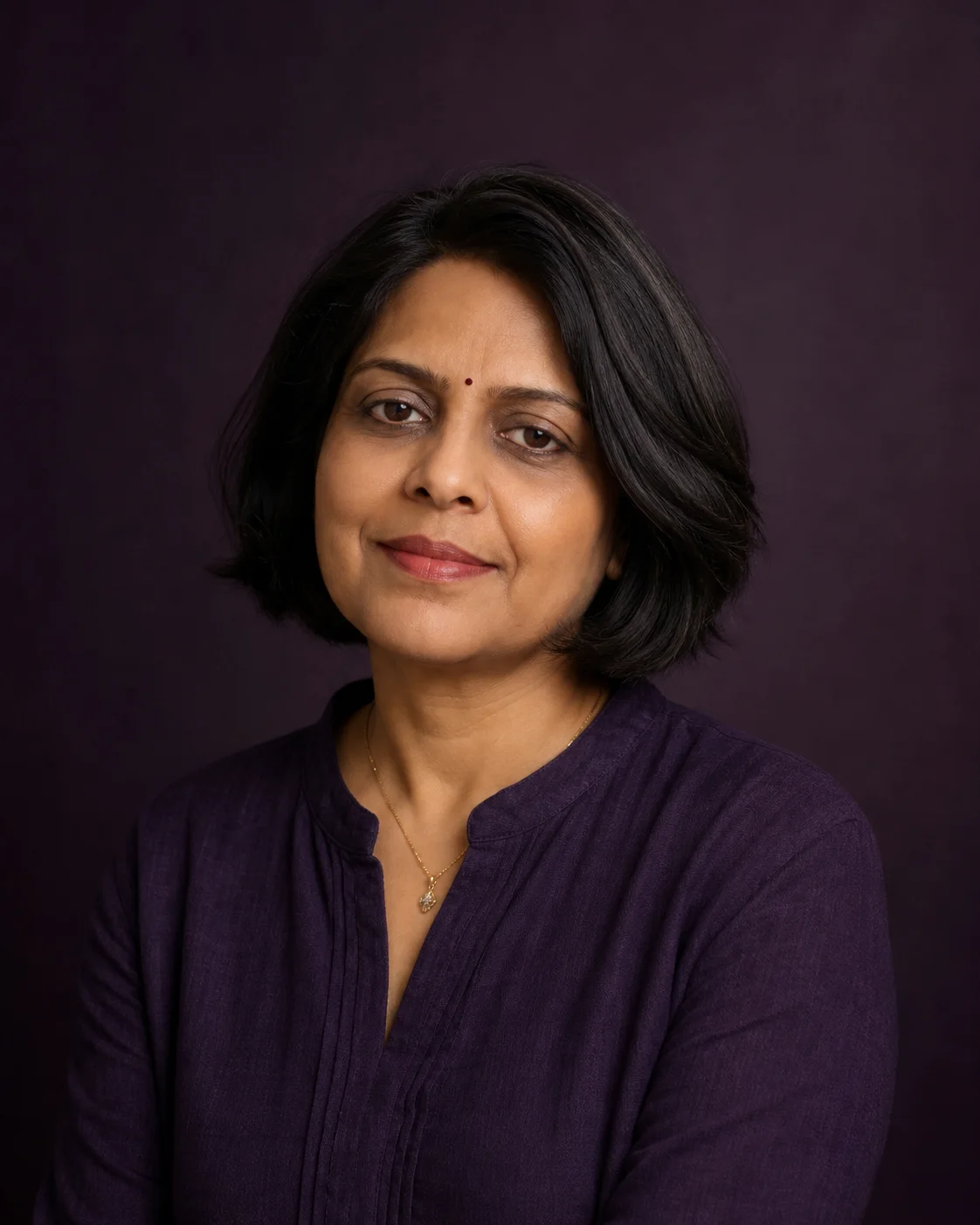 Portrait of Vasudhi Goel, astrologer, numerologist and career counsellor